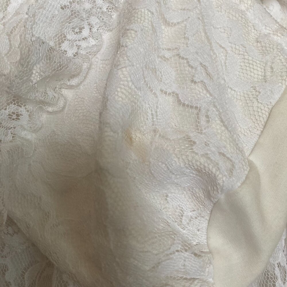 NB Vintage Christening Gown and Bonnet - Picture 11 of 11